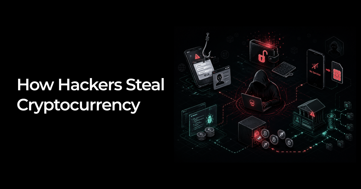 How hackers steal cryptocurrency